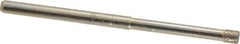 Made in USA - 1/8" Head Diam x 5/32" Head Thickness CBN Grinding Pin - 1/8" Shank Diam x 1-1/4" Shank Length, Coarse Grade - USA Tool & Supply