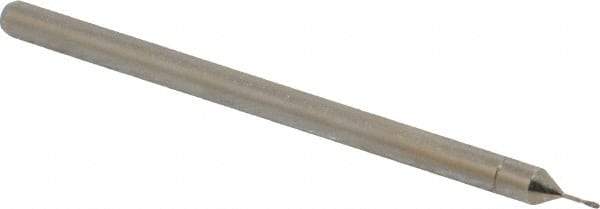 Made in USA - 1/16" Head Thickness CBN Grinding Pin - 1/8" Shank Diam x 2-1/8" Shank Length, Coarse Grade - USA Tool & Supply