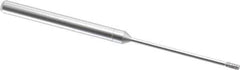 Made in USA - 1/8" Head Thickness Diamond (Abrasive) Grinding Pin - 1/8" Shank Diam x 1-1/4" Shank Length, Coarse/Fine Grade - USA Tool & Supply