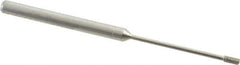 Made in USA - 1/8" Head Thickness Diamond (Abrasive) Grinding Pin - 1/8" Shank Diam x 1-1/4" Shank Length, Coarse Grade - USA Tool & Supply
