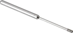 Made in USA - 5/32" Head Thickness Diamond (Abrasive) Grinding Pin - 1/8" Shank Diam x 1-1/4" Shank Length, Coarse/Fine Grade - USA Tool & Supply