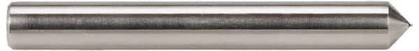 Made in USA - 0.031" Ball Radius Diamond Dresser - 3" Long x 3/8" Shank Diam - USA Tool & Supply