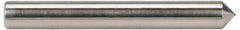 Made in USA - 0.031" Ball Radius Diamond Dresser - 3" Long x 3/8" Shank Diam - USA Tool & Supply