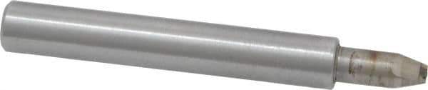 Made in USA - 0.015 Max Concave Radius Single Point Diamond Dresser - 2" Long x 3/8" Shank Diam - USA Tool & Supply