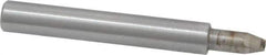 Made in USA - 0.015 Max Concave Radius Single Point Diamond Dresser - 2" Long x 3/8" Shank Diam - USA Tool & Supply