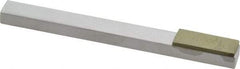 Made in USA - Very Fine, 1" Length of Cut, Single End Diamond Hone - 150 Grit, 3/8" Wide x 3/8" High x 4" OAL - USA Tool & Supply