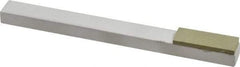 Made in USA - Extra Fine, 1" Length of Cut, Single End Diamond Hone - 320 Grit, 3/8" Wide x 3/8" High x 4" OAL - USA Tool & Supply