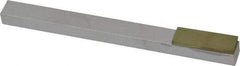 Made in USA - Super Fine, 1" Length of Cut, Single End Diamond Hone - 600 Grit, 3/8" Wide x 3/8" High x 4" OAL - USA Tool & Supply