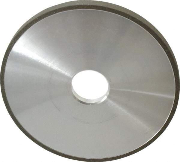Made in USA - 6" Diam x 1-1/4" Hole x 3/8" Thick, 100 Grit Surface Grinding Wheel - Diamond, Type 1A1, Fine Grade - USA Tool & Supply