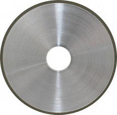 Made in USA - 6" Diam x 1-1/4" Hole x 1/8" Thick, 100 Grit Surface Grinding Wheel - Diamond, Type 1A1, Very Fine Grade - USA Tool & Supply