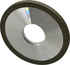 Made in USA - 4" Diam x 1-1/4" Hole x 1/4" Thick, 150 Grit Surface Grinding Wheel - Diamond, Type 1A1, Very Fine Grade - USA Tool & Supply