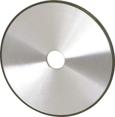 Made in USA - 8" Diam x 1-1/4" Hole x 1/4" Thick, 150 Grit Surface Grinding Wheel - Diamond, Type 1A1, Very Fine Grade - USA Tool & Supply