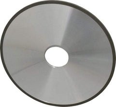 Made in USA - 6" Diam x 1-1/4" Hole x 1/8" Thick, 150 Grit Surface Grinding Wheel - Diamond, Type 1A1, Very Fine Grade - USA Tool & Supply