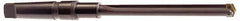 Allied Machine and Engineering - Series 4, 1-29/32 to 2-9/16" Diam, 5MT Taper Shank, Straight Flute Spade Drill - 34-5/8" Max Depth, 38-1/8" Body Length, 43-13/16" OAL, Extended Length, Through Coolant - USA Tool & Supply
