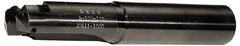 Allied Machine and Engineering - Series F, 3 to 3-7/8" Diam, 2-1/2" Diam Straight Shank, Straight Flute Spade Drill - 5-1/2" Max Depth, 6-3/4" Body Length, 9-1/2" OAL, Short Length, Through Coolant - USA Tool & Supply