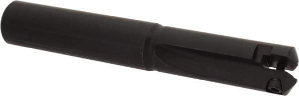 Allied Machine and Engineering - Series A, 31/32 to 1-3/8" Diam, 1" Diam Straight Shank, Straight Flute Spade Drill - 3" Max Depth, 3-17/32" Body Length, 6-1/2" OAL, Short Length - USA Tool & Supply