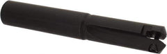 Allied Machine and Engineering - Series A, 31/32 to 1-3/8" Diam, 1" Diam Straight Shank, Straight Flute Spade Drill - 3" Max Depth, 3-17/32" Body Length, 6-1/2" OAL, Short Length - USA Tool & Supply
