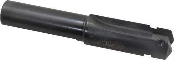 Allied Machine and Engineering - Series C, 1-1/2 to 2-3/8" Diam, 1-1/4" Diam Straight Shank, Straight Flute Spade Drill - 4" Max Depth, 5" Body Length, 8" OAL, Short Length - USA Tool & Supply