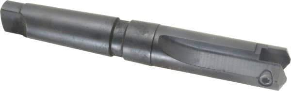 Allied Machine and Engineering - Series B, 1-1/4 to 1-3/4" Diam, 4MT Taper Shank, Straight Flute Spade Drill - 3-1/2" Max Depth, 4-11/32" Body Length, 8-3/8" OAL, Short Length - USA Tool & Supply