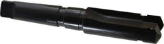 Allied Machine and Engineering - Series C, 1-1/2 to 2-3/8" Diam, 4MT Taper Shank, Straight Flute Spade Drill - 4" Max Depth, 5-1/4" Body Length, 8-7/8" OAL, Short Length - USA Tool & Supply