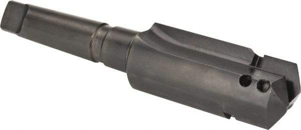 Allied Machine and Engineering - Series D, 2 to 2-7/8" Diam, 4MT Taper Shank, Straight Flute Spade Drill - 4-1/2" Max Depth, 5-3/4" Body Length, 9-3/8" OAL, Short Length - USA Tool & Supply