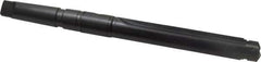 Allied Machine and Engineering - Series B, 1-1/4 to 1-3/4" Diam, 4MT Taper Shank, Straight Flute Spade Drill - 8-1/8" Max Depth, 10-21/32" Body Length, 14-11/16" OAL, Standard Length, Through Coolant - USA Tool & Supply