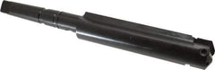 Allied Machine and Engineering - Series D, 2 to 2-7/8" Diam, 4MT Taper Shank, Straight Flute Spade Drill - 9" Max Depth, 11-15/16" Body Length, 15-9/16" OAL, Standard Length, Through Coolant - USA Tool & Supply