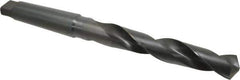 Chicago-Latrobe - 1-5/8", 5MT 118° Point High Speed Steel Taper Shank Drill Bit - Oxide Finish, 10" Flute Length, 17" OAL, Spiral Flute, Series 110 - USA Tool & Supply