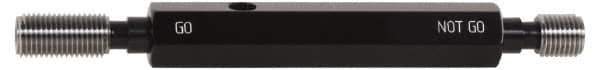 SPI - 5/16-32, Class 3B, Double End Plug Thread Go/No Go Gage - Steel, Size 1 Handle Included - USA Tool & Supply