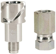 DeVilbiss - Paint Sprayer Siphon Adapter - Suction Kit Adapter 3and8 NPS, Compatible with Spray Guns with 3/8 inch NPS Inlet - USA Tool & Supply