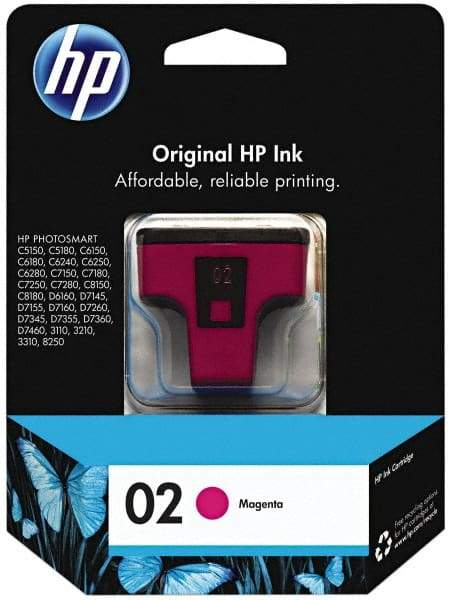 Hewlett-Packard - Magenta Ink Cartridge - Use with HP PhotoSmart 3110, 2110, 3310, 8250, C5150, C6150, C6180, C6240, C6250, C6280, C7150, C7180, C7250, C7280, C8150, C8180, D6160, D7175, D7155, D7160, D7260, D7345, D7355, D7360, D7460 - USA Tool & Supply