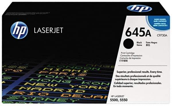 Hewlett-Packard - Black Toner Cartridge - Use with HP Color Laser Jet 5500, 5550 - USA Tool & Supply