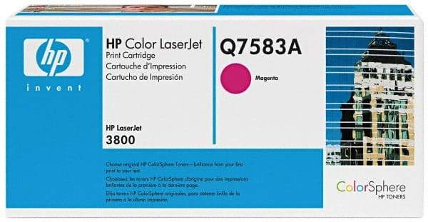 Hewlett-Packard - Magenta Toner Cartridge - Use with HP Color LaserJet 3800, CP3505 - USA Tool & Supply