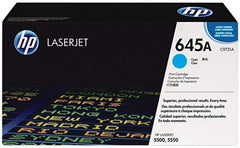 Hewlett-Packard - Cyan Toner Cartridge - Use with HP Color Laser Jet 5500, 5550 - USA Tool & Supply