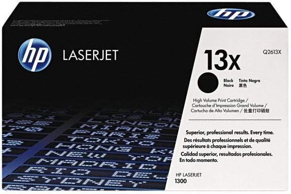 Hewlett-Packard - Black Toner Cartridge - Use with HP LaserJet 1300 - USA Tool & Supply