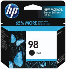 Hewlett-Packard - Black Ink Cartridge - Use with HP Photosmart 2570, 2575, D5060, D5065, D5069, D5145, D5155, D5160, 8050, Deskjet D4145, D4155, D4160, 6310, 5940 - USA Tool & Supply