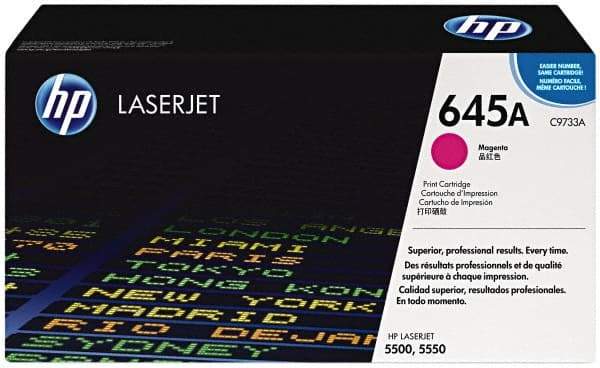 Hewlett-Packard - Magenta Toner Cartridge - Use with HP Color Laser Jet 5500, 5550 - USA Tool & Supply