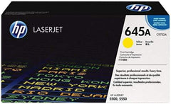 Hewlett-Packard - Yellow Toner Cartridge - Use with HP Color Laser Jet 5500, 5550 - USA Tool & Supply