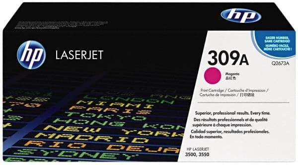 Hewlett-Packard - Magenta Toner Cartridge - Use with HP Color Laser Jet 3500, 3550 - USA Tool & Supply