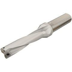 Iscar - 64mm Max Drill Depth, 4xD, 16mm Diam, Indexable Insert Drill - 2 Inserts, 20mm Shank Diam, Whistle Notch Shank - USA Tool & Supply