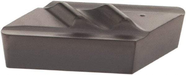 Kennametal - NPR52, KCU10 Grade Carbide Profiling Insert - AlTiN Finish, 55° Incl Angle, Parallelogram, 0.4566" Side Length, 1/8" Thick, 1/32" Corner Radius - USA Tool & Supply