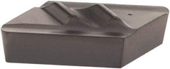 Kennametal - NPR52, KCU10 Grade Carbide Profiling Insert - AlTiN Finish, 55° Incl Angle, Parallelogram, 0.4566" Side Length, 1/8" Thick, 1/32" Corner Radius - USA Tool & Supply