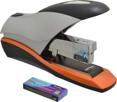 Swingline - 70 Sheet Desktop Stapler - Silver, Orange and Black - USA Tool & Supply