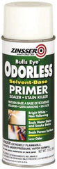 Zinsser - 15 oz Flat White Spray Primer - 350 to 450 Sq Ft Coverage, Quick Drying - USA Tool & Supply