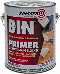 Zinsser - 1 Gal White Primer - 400 to 500 Sq Ft Coverage, 549 gL Content, Quick Drying - USA Tool & Supply