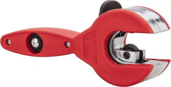 Value Collection - 1/4" to 7/8" Pipe Capacity, Tube Cutter - Cuts Copper - USA Tool & Supply