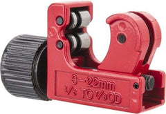 Value Collection - 1/8" to 7/8" Pipe Capacity, Tube Cutter - Cuts Copper - USA Tool & Supply