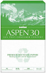 Boise - 11" x 17" White Copy Paper - Use with Laser Printers, High-Speed Copiers, Plain Paper Fax Machines - USA Tool & Supply