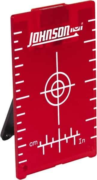 Johnson Level & Tool - Laser Level Magnetic Floor Target - Use With Laser Levels - USA Tool & Supply