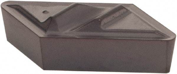 Kennametal - NPGR52, KCU25 Grade Carbide Profiling Insert - AlTiN Finish, 55° Incl Angle, Parallelogram, 0.4566" Side Length, 1/8" Thick, 1/32" Corner Radius - USA Tool & Supply